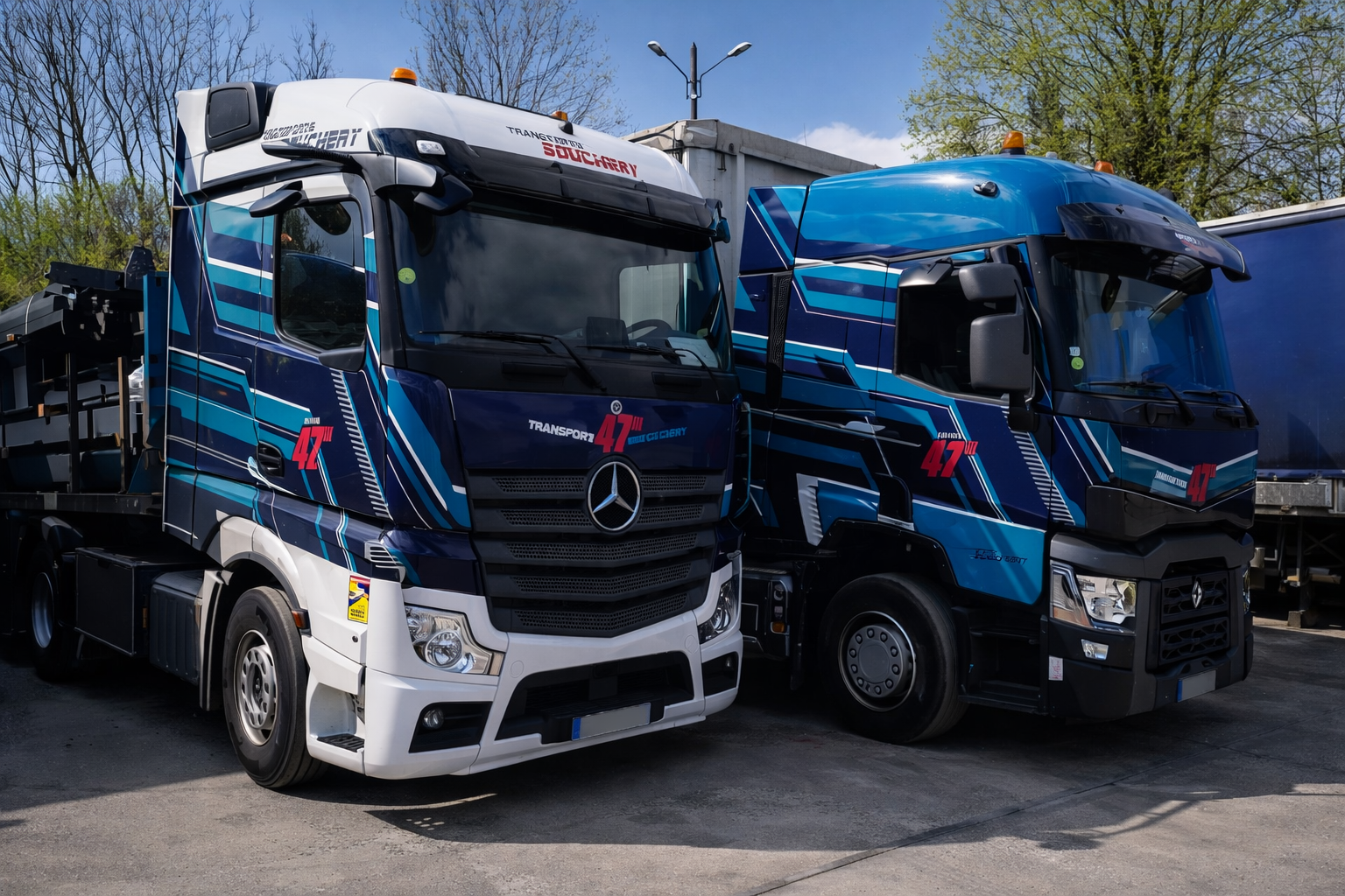 Le parc Transports Bouchery